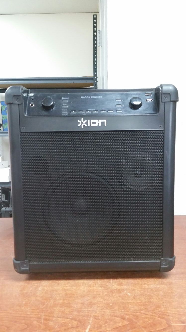 ION block Rocker Portable bluetooth speaker IPA76C | SPK465-L/CL363