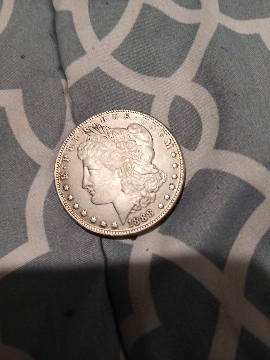 1888 O Morgan Silver Dollar