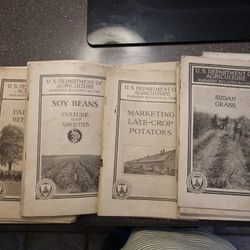 50 Vintage Paperback US Department Of Agriculture Farmers Bulletin From The 1920s Revise In The Early 1930s 