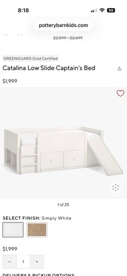 Pottery Barn Twin Bed