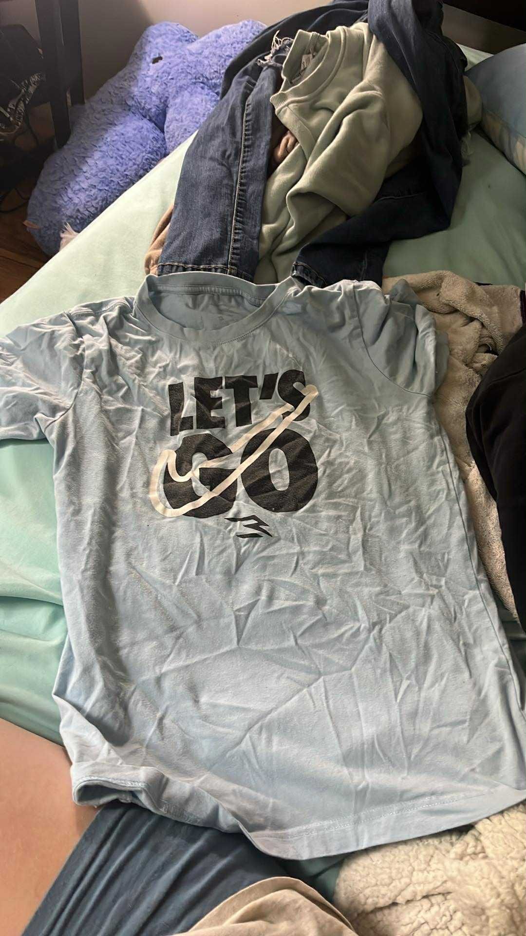 Nike Lets Go Shirt Blue