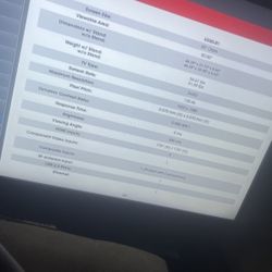 Tv Vizio 50”