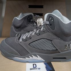 2026 Brand New Jordan 5 Wolf Grey Size 13