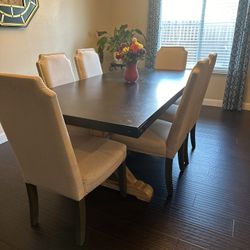 Cement Table and Chairs