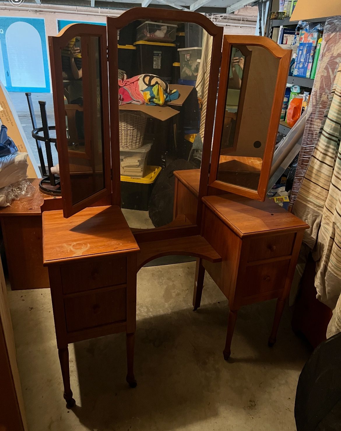 Solid Wood Vanity 