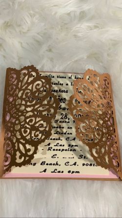 Custom invitations 😊 * Sweet 16 *