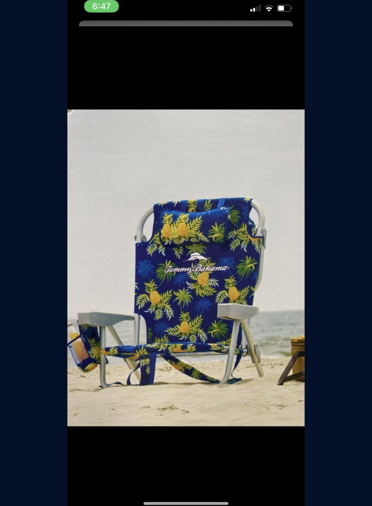 TOMMY BAHAMA BEACH CHAIRS BRAND NEW