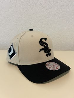 Men's Chicago White Sox Mitchell & Ness Cream Pro Crown Adjustable Hat