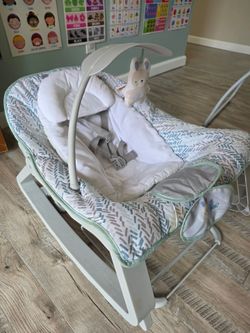 Baby bouncer rocker vibrating chair newborn