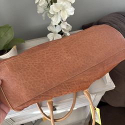 Authentic Fendi Vintage Nappa Leather Du Jour Handbag 