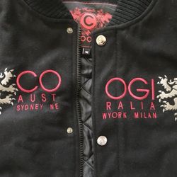Vintage Coogi Wool Bomber jacket (stitched) Y2K