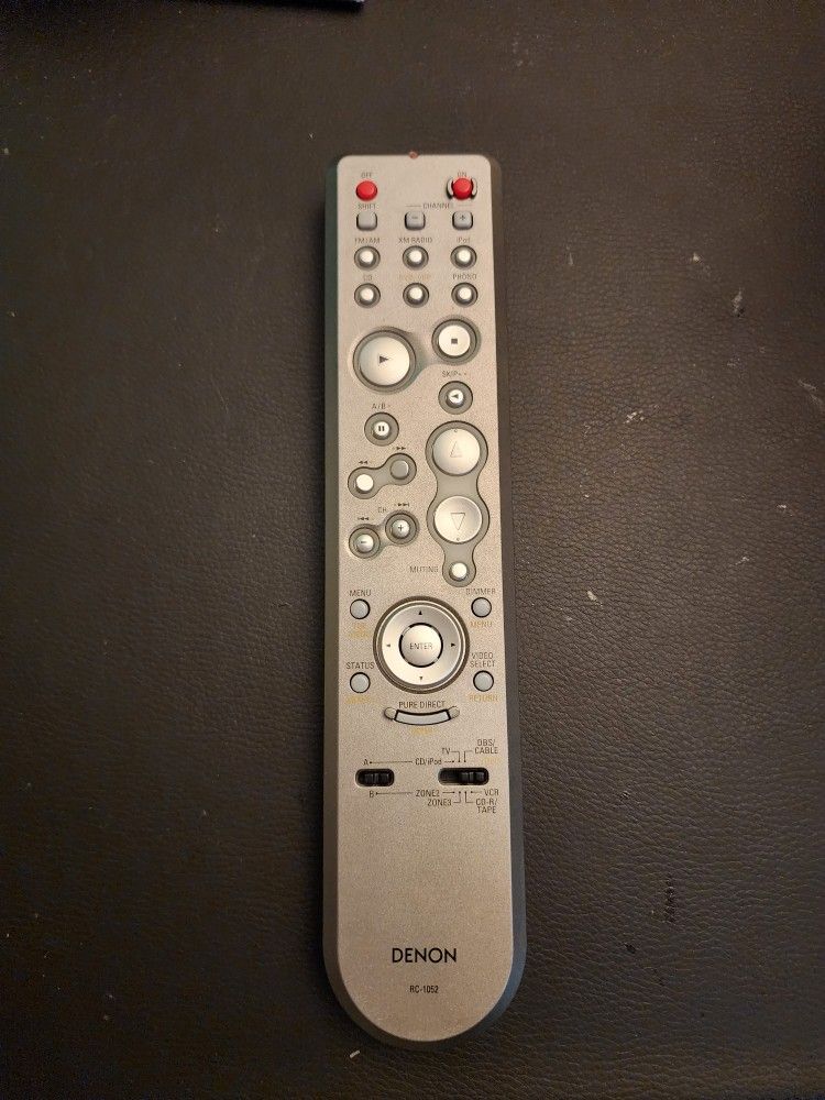 Denon RC-1053 Remote For DRA-397, DRA-697