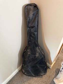 Black Acoustic Guitar