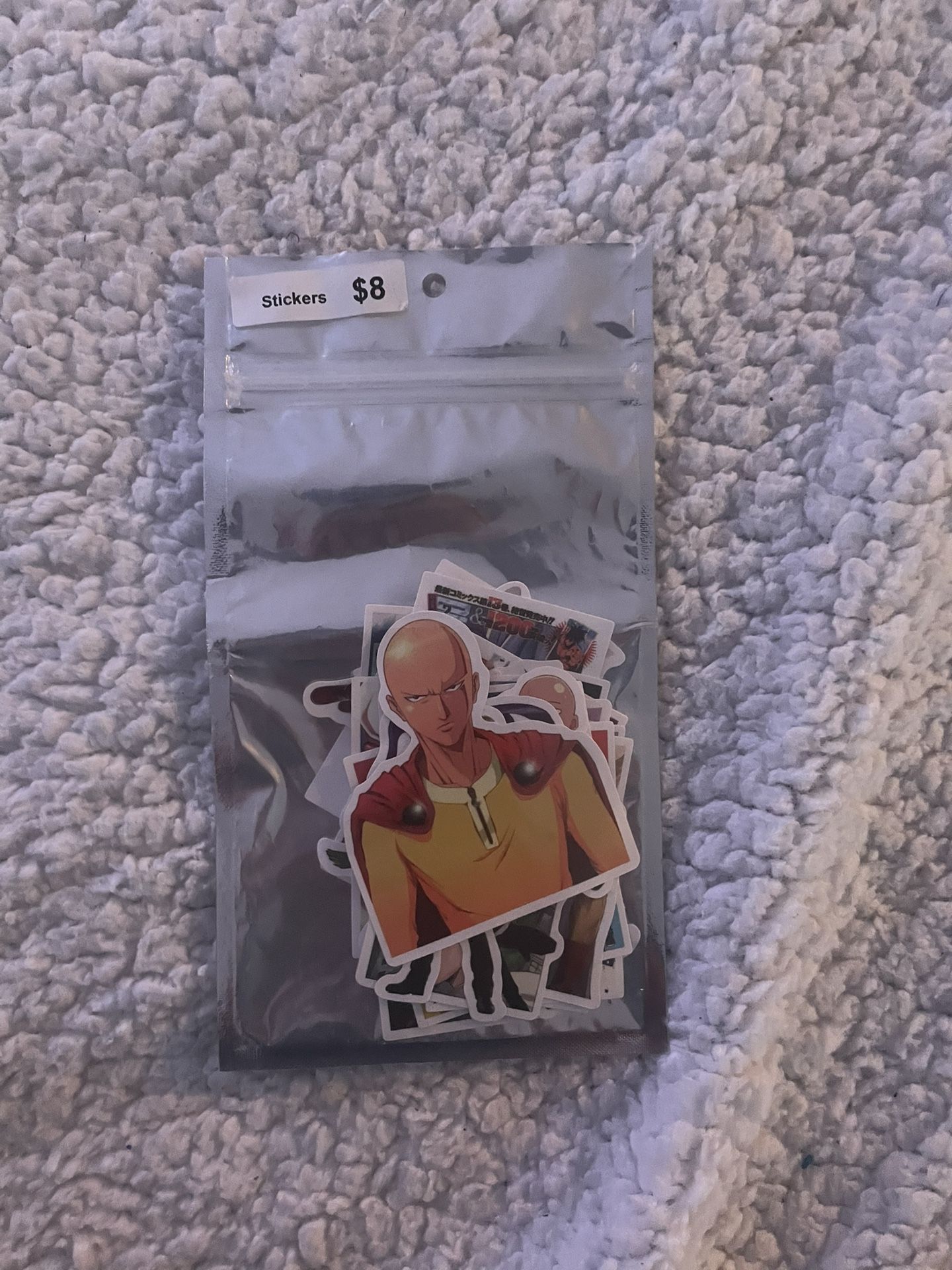 One Punch Man Stickers