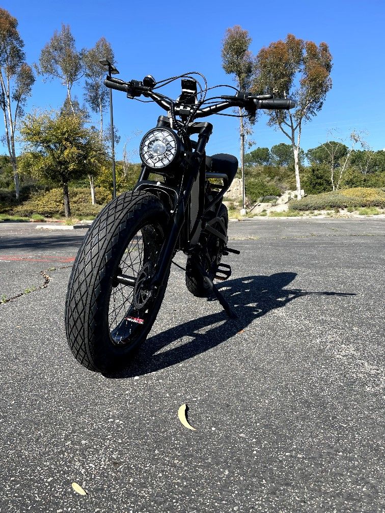 😲😲Get ready for the ride of your life with our Full Suspension 1500 Watt E Bike.