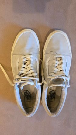 Vans men's size 12 white