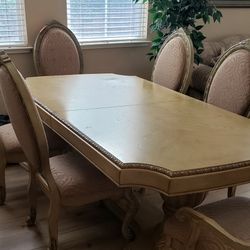 Free Dining Room Table  with 6 Chairs