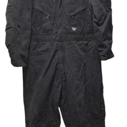Walls Blizzard Pruf Fully Insulated Black Coveralls Men's 2XL