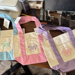 Mini Canvas Trader Joes Bags 