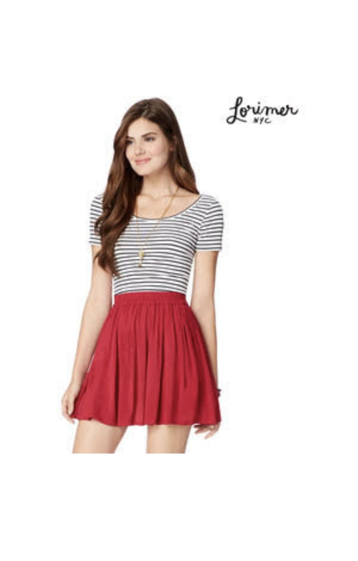 Aeropostale Red Skirt