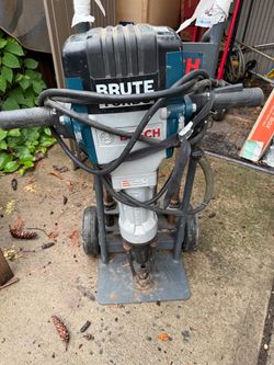 Use one time Bosch Brute Demolition Hammer  For Corded Concrete / masonry