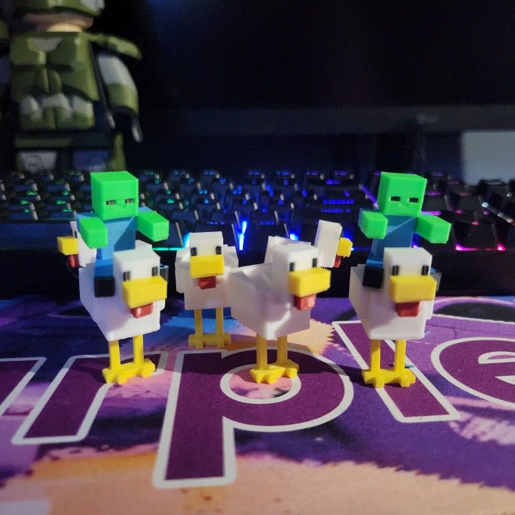Minecraft Chicken Jockey 