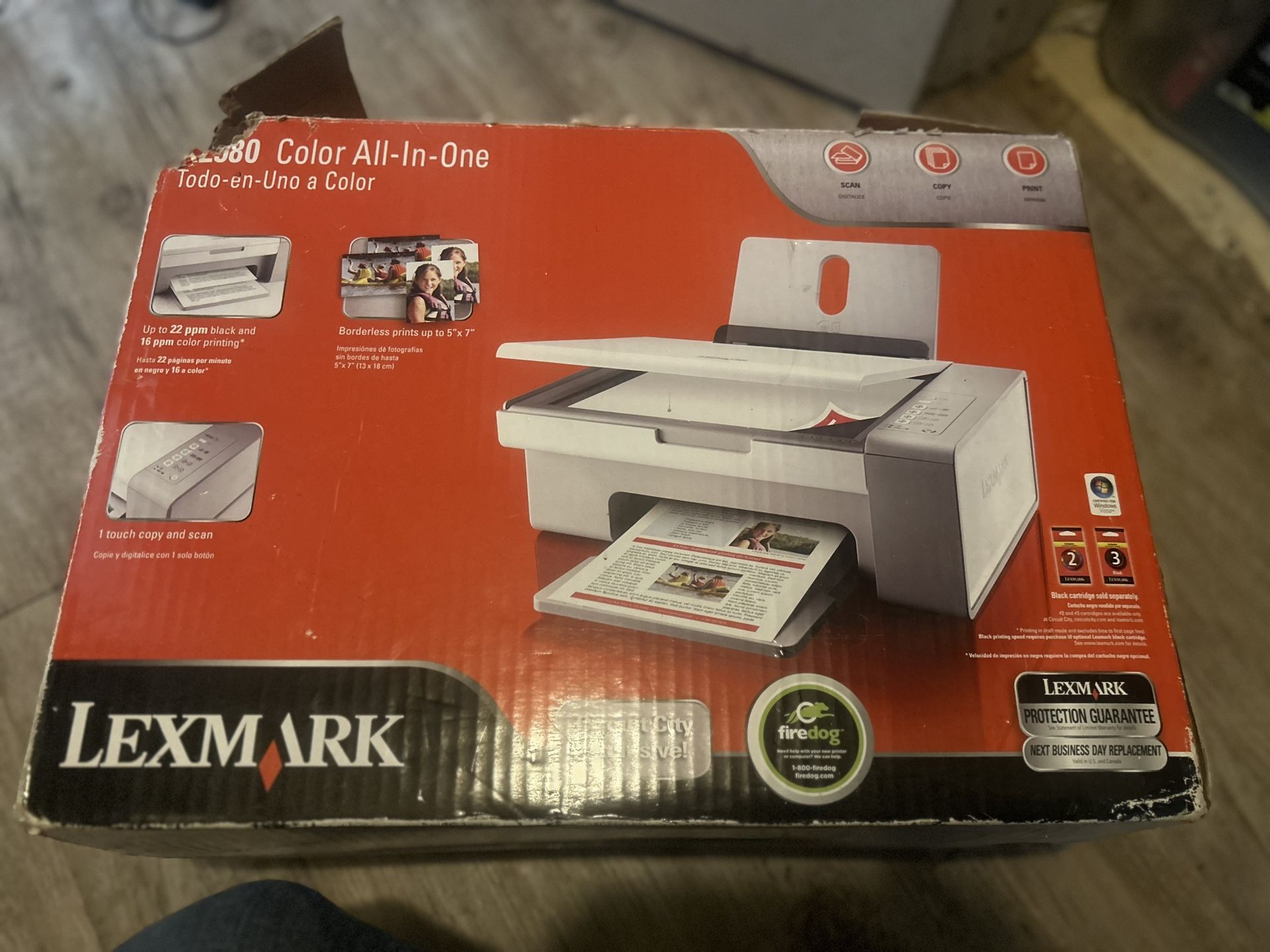 Lexmark X2580 Printer