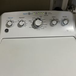 GE White Washing Machine