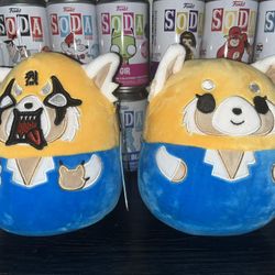 SQUISHMALLOW AGGRETSUKO 5” SET (NWT)