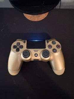 Gold Ps4 Comtroller