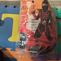 Boys Red Ninja Halloween Costume