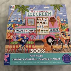 500 Puzzle Ice Cream Truck or Trade :) 