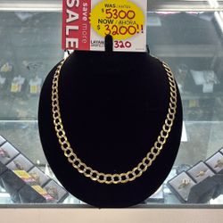 Cuban Link Necklace 10k