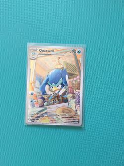 Quaxwell full art pokemon card