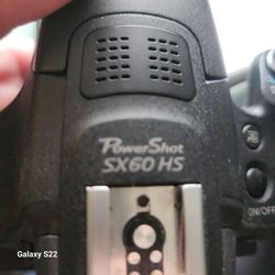 Cannon Powers hot SX60 HS
