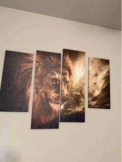 Lion art
