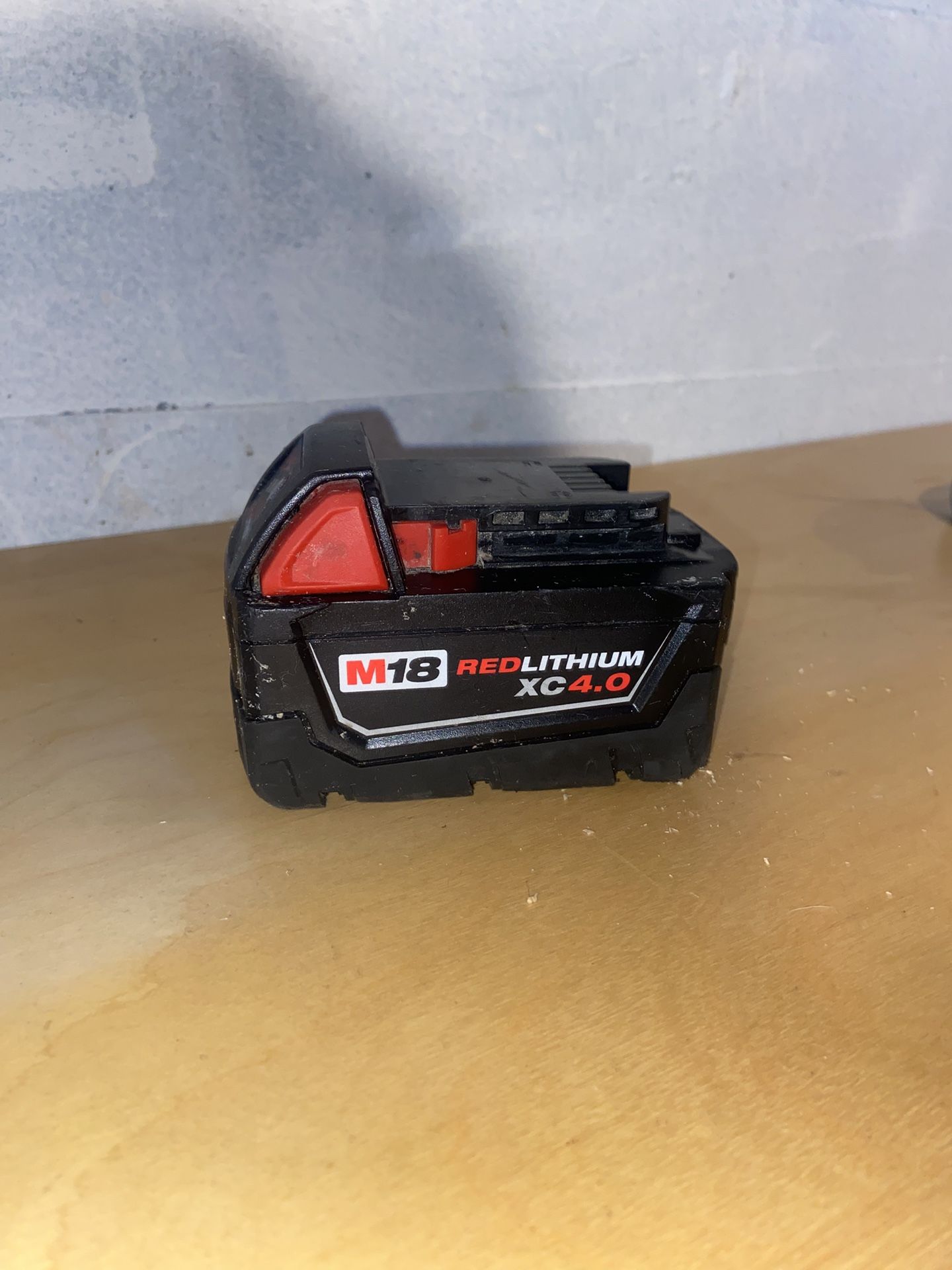 Milwaukee Red Lithium XC4.0AH Battery