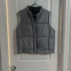 GAP Grey Puffer Vest