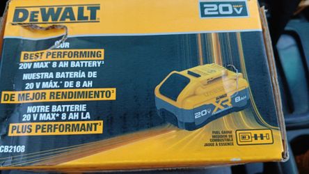 BRAND NEW BATTERRY DEWALT 8AH XR