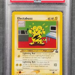 FS / NFT - POKEMON PSA 10 - 2002 POKEMON LEAGUE ELECTABUZZ ENGLISH BLACK STAR PROMO #46
