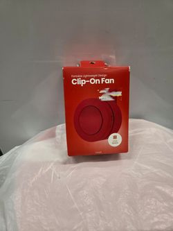 Portable  clip-on fan