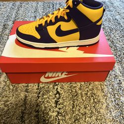 Laker Dunk High Size 10 Brand New With Box