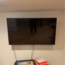 55’ Flat Screen LG TV With Wall Mount
