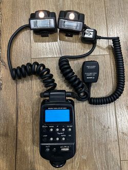 CHEAP STEAL Canon MT-24EX Macro Twin Lite Flash + Canon OC-E3 Off-Camera Cord
