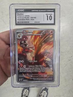 Blaziken CGC 10 Gem Mint Pokémon Card