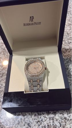 Rose Gold AP Watch *Moissanite*