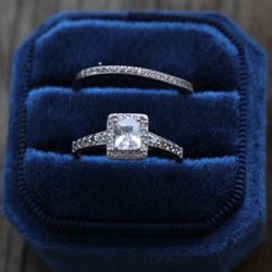Anillo De Compromiso Size 6 Plata 925