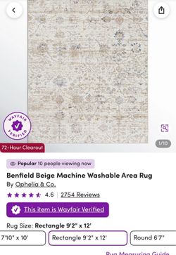 Benfield Beige Are Rug