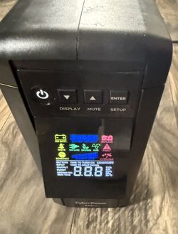 CyberPower Professional UPS Battery + protector, 850VA/510W, AVR, Mini-Tower