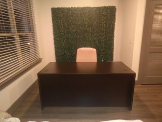Dark Brown Office Desk